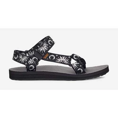 Teva Women's Original Universal Sandals - Sun And Moon Black/White - Regular (B) 3 Teva Women's Original Universal Sandals - Sun And Moon Black/White - Regular (B)