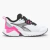 Diadora Women's Vigore 2 Running Shoe - White/Pink Fluo/Black - Regular (B) 2 Diadora Women's Vigore 2 Running Shoe - White/Pink Fluo/Black - Regular (B) -BROOKS Sales Shop 101.179072 C6034 00 HR