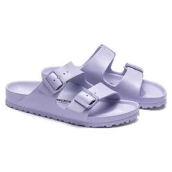 Birkenstock Arizona EVA Sandal -Purple Fog- Medium/Narrow -BROOKS Sales Shop 1017046 pair