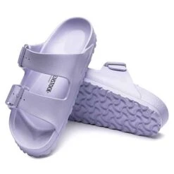 Birkenstock Arizona EVA Sandal -Purple Fog- Medium/Narrow -BROOKS Sales Shop 1017046 sole