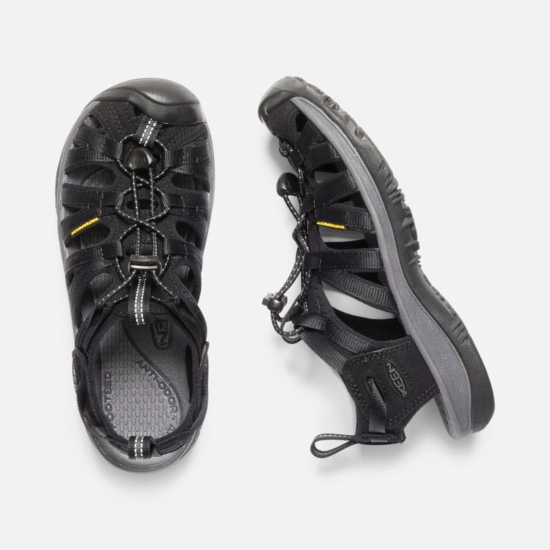 Keen Women's Whisper Sandal - Black/Magnet- Regular (B) 4 Keen Women's Whisper Sandal - Black/Magnet- Regular (B) - Image 2