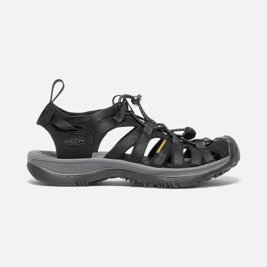 Keen Women's Whisper Sandal - Black/Magnet- Regular (B) 3 Keen Women's Whisper Sandal - Black/Magnet- Regular (B)