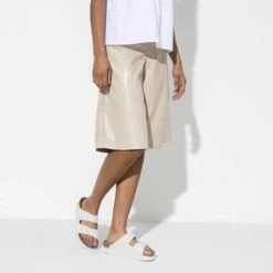 Birkenstock Arizona Platform Vegan - White- Medium/Narrow -BROOKS Sales Shop 1018581 f look f