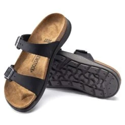 Birkenstock Women's Sierra Oiled Leather Sandal - Black - Regular/Wide 12 Birkenstock Women's Sierra Oiled Leather Sandal - Black - Regular/Wide -BROOKS Sales Shop 1018704 sole
