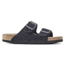 Birkenstock Arizona Suede Soft Footbed -Midnight- Medium/Narrow -BROOKS Sales Shop 1020716 side