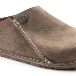 Birkenstock Women's Zermatt Suede Slipper - Gray Taupe - Medium/Narrow 11 Birkenstock Women's Zermatt Suede Slipper - Gray Taupe - Medium/Narrow -BROOKS Sales Shop 1021318 detail 1