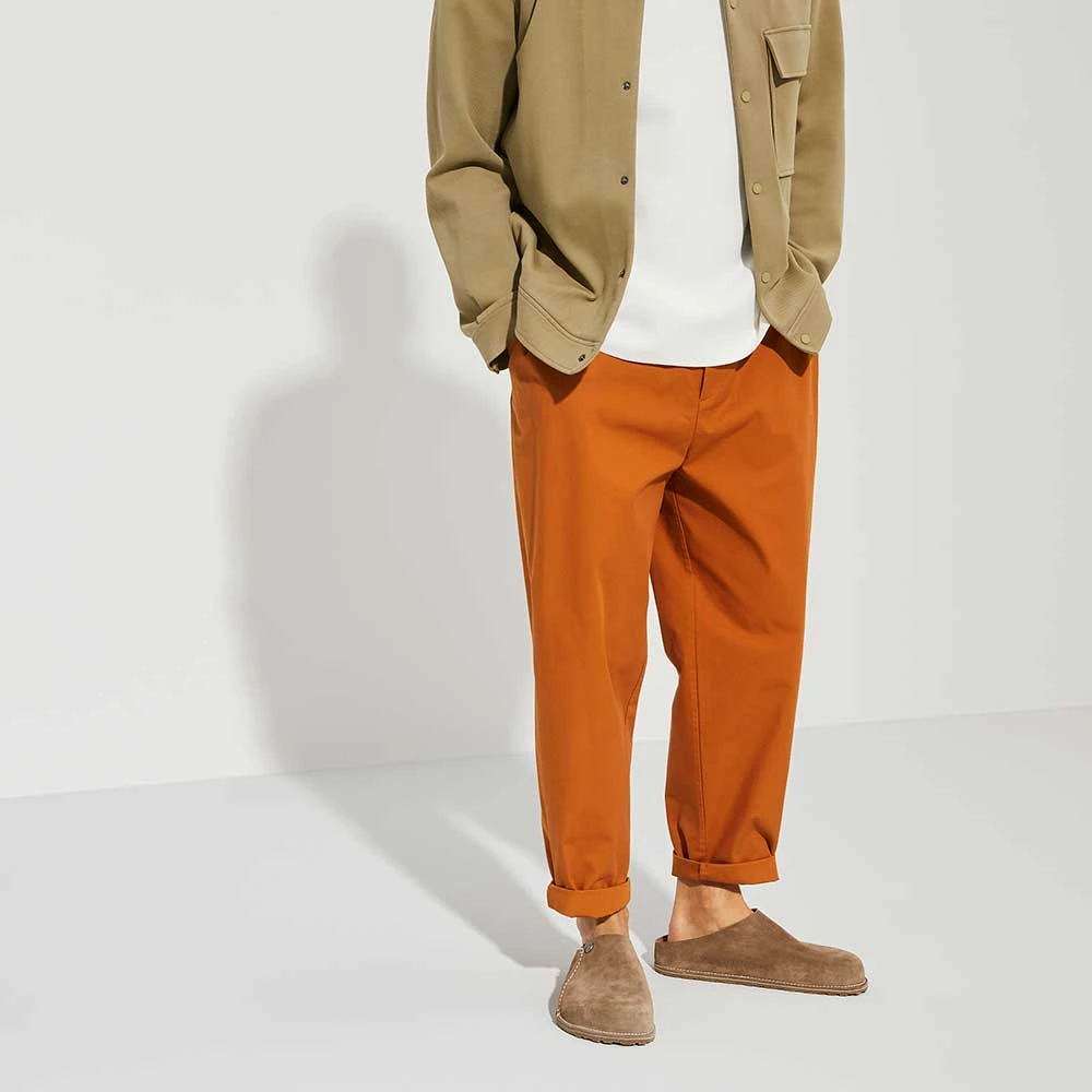 Birkenstock Women's Zermatt Suede Slipper - Gray Taupe - Medium/Narrow 9 Birkenstock Women's Zermatt Suede Slipper - Gray Taupe - Medium/Narrow - Image 7