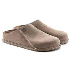 Birkenstock Women's Zermatt Suede Slipper - Gray Taupe - Medium/Narrow 12 Birkenstock Women's Zermatt Suede Slipper - Gray Taupe - Medium/Narrow -BROOKS Sales Shop 1021318 pair