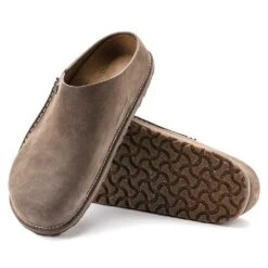 Birkenstock Women's Zermatt Suede Slipper - Gray Taupe - Medium/Narrow 13 Birkenstock Women's Zermatt Suede Slipper - Gray Taupe - Medium/Narrow -BROOKS Sales Shop 1021318 sole