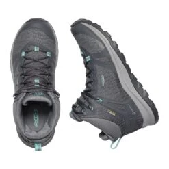 Keen Women's Terradora II Mid Waterproof Hiking Boot - Magnet/Ocean Wave - Regular (B) -BROOKS Sales Shop 1022353 PLD large