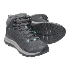 Keen Women's Terradora II Mid Waterproof Hiking Boot - Magnet/Ocean Wave - Regular (B) -BROOKS Sales Shop 1022353 PPS large