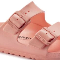 Birkenstock Arizona EVA Sandal - Coral Peach- Medium/Narrow -BROOKS Sales Shop 1022367 detail 1
