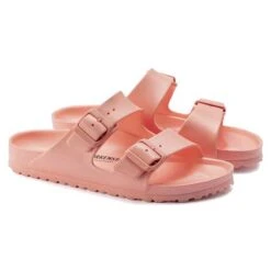 Birkenstock Arizona EVA Sandal - Coral Peach- Medium/Narrow -BROOKS Sales Shop 1022367 pair