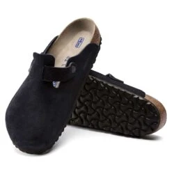 Birkenstock Women's Boston Soft Footbed - Midnight - Regular 9 Birkenstock Women's Boston Soft Footbed - Midnight - Regular -BROOKS Sales Shop 1023865 sole