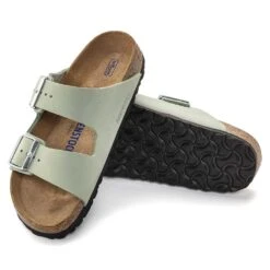 Birkenstock Women's Arizona Nubuck - Matcha- Medium/Narrow 12 Birkenstock Women's Arizona Nubuck - Matcha- Medium/Narrow -BROOKS Sales Shop 1024116 sole