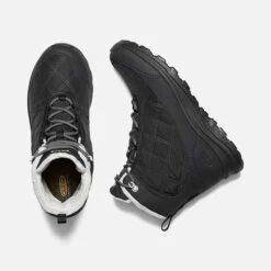 Keen Women's Terradora II Wintry Boot WP -Black/Black - Regular (B) -BROOKS Sales Shop 1025528 PLD PDP 1