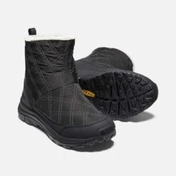 Keen Women's Terradora II Wintry Pull On WP Boot - Black/Black - Regular (B) -BROOKS Sales Shop 1025531 PPS PDP 1