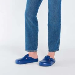 Birkenstock Women's Boston EVA Clog - Navy - Medium/Narrow 13 Birkenstock Women's Boston EVA Clog - Navy - Medium/Narrow -BROOKS Sales Shop 1026216 f look m