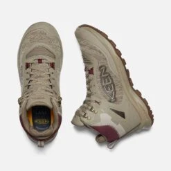 Keen Women's Terradora Flex Mid WP Hiking Boot - Plaza Taupe/Windsor Wine - Regular (B) 12 Keen Women's Terradora Flex Mid WP Hiking Boot - Plaza Taupe/Windsor Wine - Regular (B) -BROOKS Sales Shop 1026878 PLD PDP