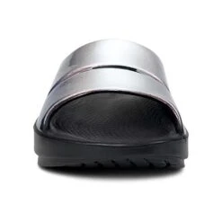 OOfos Women's OOahh Luxe Slide- Calypso -BROOKS Sales Shop 1101CALYPSO shot3 1 932x680 ce16440b 5d1d 4a1c 9d15 309069d1330d