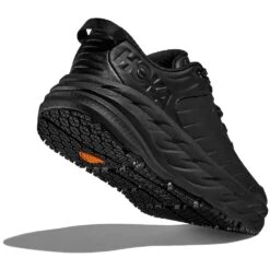 Hoka Women's Bondi SR Wide - Black/Black - Wide (D) -BROOKS Sales Shop 1110521 BBLC 4