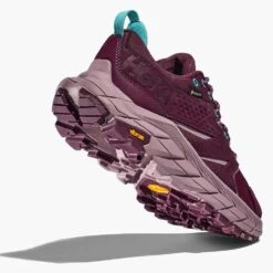 Hoka Women's Anacapa Low GTX Hiking Shoe - Grape Wine/Elderberry- Regular (B) -BROOKS Sales Shop 1119373 GWEL 4