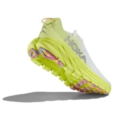 Hoka Women's Rincon 3 Running Shoe - White/Citrus Glow - Regular (B) -BROOKS Sales Shop 1119396 WCGL 4