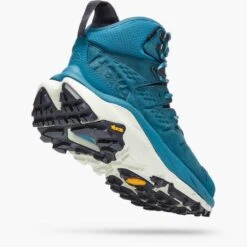 Hoka Women's Kaha 2 GTX Hiking Boot - Blue Coral/Blue Graphite - Regular (B) -BROOKS Sales Shop 1123156 BCBGR 3 1