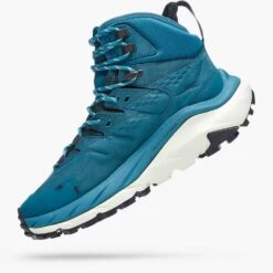 Hoka Women's Kaha 2 GTX Hiking Boot - Blue Coral/Blue Graphite - Regular (B) -BROOKS Sales Shop 1123156 BCBGR 4 1