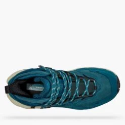 Hoka Women's Kaha 2 GTX Hiking Boot - Blue Coral/Blue Graphite - Regular (B) -BROOKS Sales Shop 1123156 BCBGR 5 1