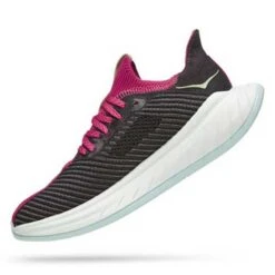 Hoka Women's Carbon X 3 Running Shoe- Festival Fuchsia/Black- Regular (B) 10 Hoka Women's Carbon X 3 Running Shoe- Festival Fuchsia/Black- Regular (B) -BROOKS Sales Shop 1123193 FFBL 4