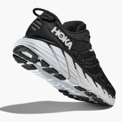 Hoka Women's Gaviota 4 Running Shoe - Black/White - Wide (D) -BROOKS Sales Shop 1123199 BWHT 4 da580a41 b910 42b9 a145 b9d15e675f26