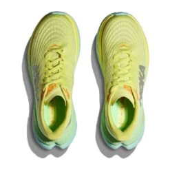 Hoka Women's Mach 5 Running Shoe - Citrus Glow/Lime Glow - Regular (B) -BROOKS Sales Shop 1127894 CGLG 2