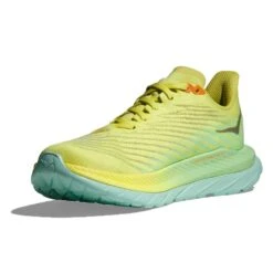 Hoka Women's Mach 5 Running Shoe - Citrus Glow/Lime Glow - Regular (B) -BROOKS Sales Shop 1127894 CGLG 3