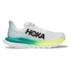 Hoka Women's Mach 5 Running Shoe - White/Blue Glass - Regular (B) -BROOKS Sales Shop 1127894 WBGL 1