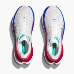 Hoka Women's Mach 5 - White/Flame - Regular (B) 11 Hoka Women's Mach 5 - White/Flame - Regular (B) -BROOKS Sales Shop 1127894 WFM 2