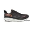 Hoka Women's Clifton 9 Running Shoe - Black/Copper - Wide (D) -BROOKS Sales Shop 1127896 BCPPR 1