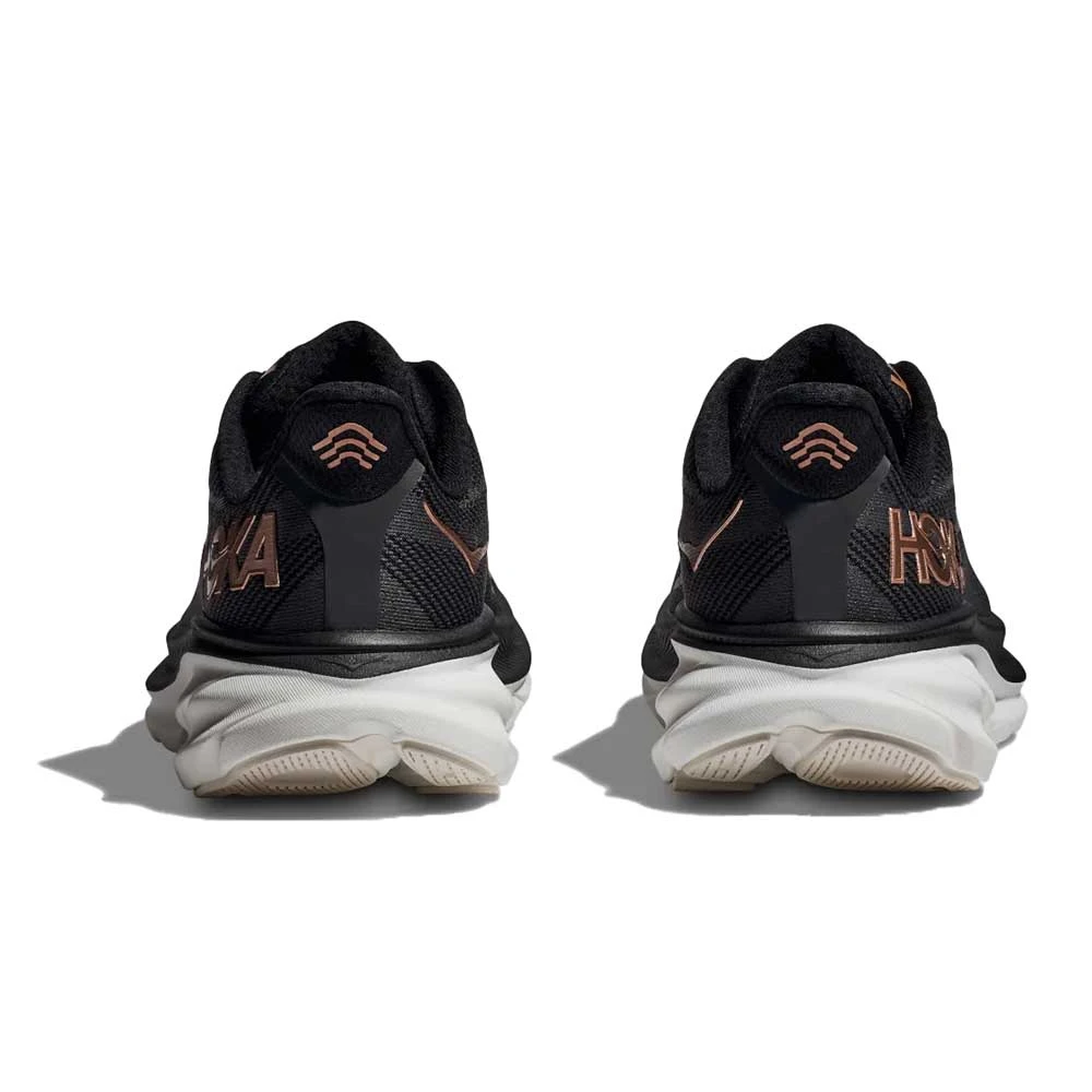 Hoka Women's Clifton 9 Running Shoe - Black/Rose Gold - Regular (B) 7 Hoka Women's Clifton 9 Running Shoe - Black/Rose Gold - Regular (B) - Image 5