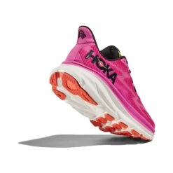Hoka Women's Clifton 9 Running Shoe - Raspberry/Strawberry- Regular (B) -BROOKS Sales Shop 1127896 RSRW 4