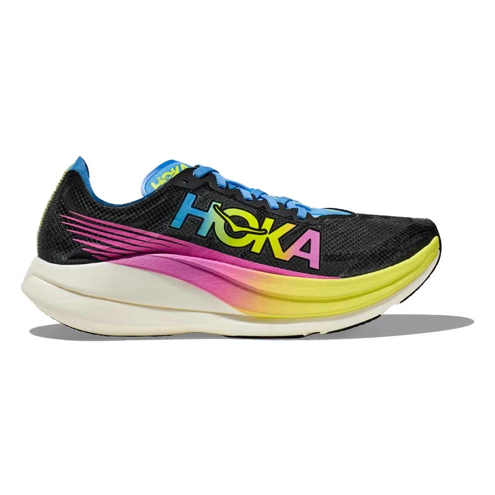 Hoka Unisex Rocket X 2 Running Shoe - Black/Multi - Regular (D) 3 Hoka Unisex Rocket X 2 Running Shoe - Black/Multi - Regular (D)