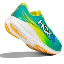 Hoka Unisex Rocket X 2 Running Shoe - Ceramic/Evening Primrose - Regular (D) -BROOKS Sales Shop 1127927 CEPR 4