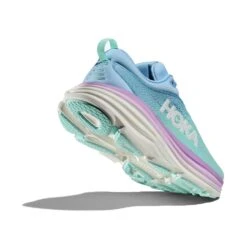 Hoka Women's Bondi 8 Running Shoe - Airy Blue/Sunlit Ocean - Regular (B) -BROOKS Sales Shop 1127952 ABSO 4
