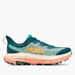 Hoka Women's Mafate Speed 4 Trail Shoe - DeepTeal/Water Garden - Regular (B) -BROOKS Sales Shop 1131056 DTWGR 7