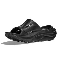 Hoka Unisex Ora Recovery Slide 3 - Black/Black -BROOKS Sales Shop 1135061 BBLC 3