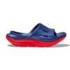 Hoka Unisex Ora Recovery Slide 3 - Bellwether Blue/Red Alert - Regular (D) -BROOKS Sales Shop 1135061 BBRA 1