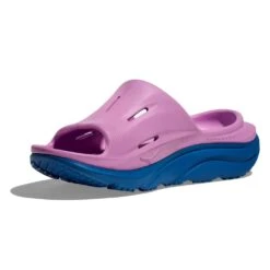 Hoka Unisex Ora Recovery Slide 3 - Cyclamen/Coastal Sky -BROOKS Sales Shop 1135061 CCSK 3