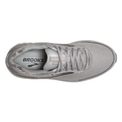 BROOKS Women's Addiction Walker Suede - Alloy/Oyster/Peach- Wide (D) -BROOKS Sales Shop 120308 007 o addiction walker suede womens supportive shoe