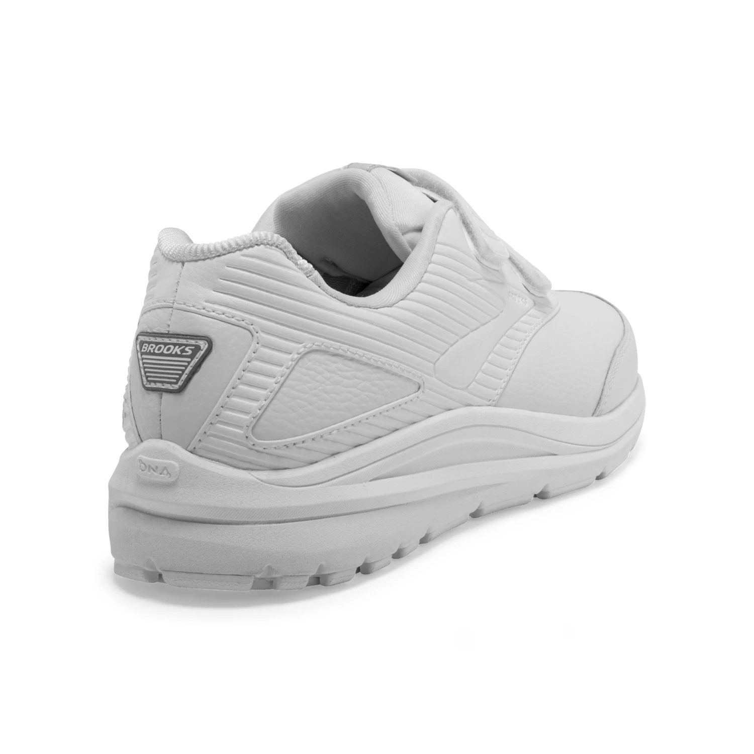 BROOKS Women's Addiction Walker VStrap 2 Walking Shoe -White/White- Wide (D) 6 BROOKS Women's Addiction Walker VStrap 2 Walking Shoe -White/White- Wide (D) - Image 4
