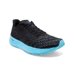 BROOKS Women's Hyperion Tempo Running Shoe - Black/Iced Aqua/Blue - Regular (B) -BROOKS Sales Shop 120328 082 A Hyperion Tempo