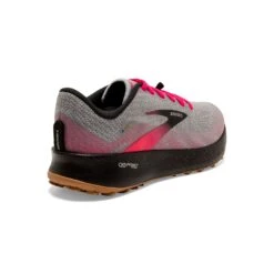 BROOKS Women's Catamount Trail Running Shoe - Alloy/Pink/Black - Regular (B) -BROOKS Sales Shop 120339 098 H Catamount